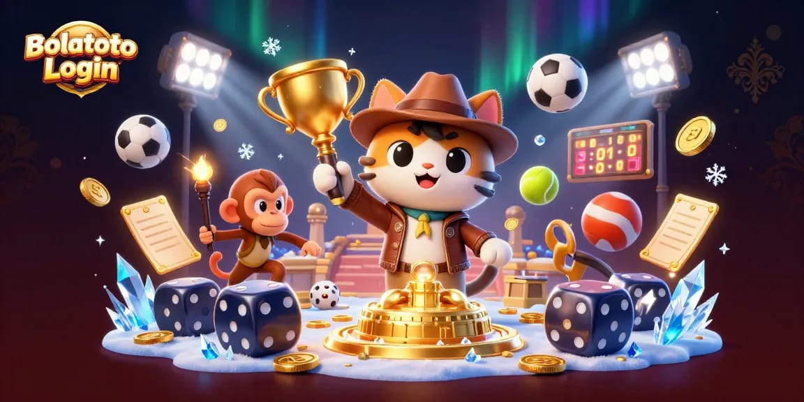 Engage with Bolatoto Login to discover rich casino artifacts in an adventurous scene.