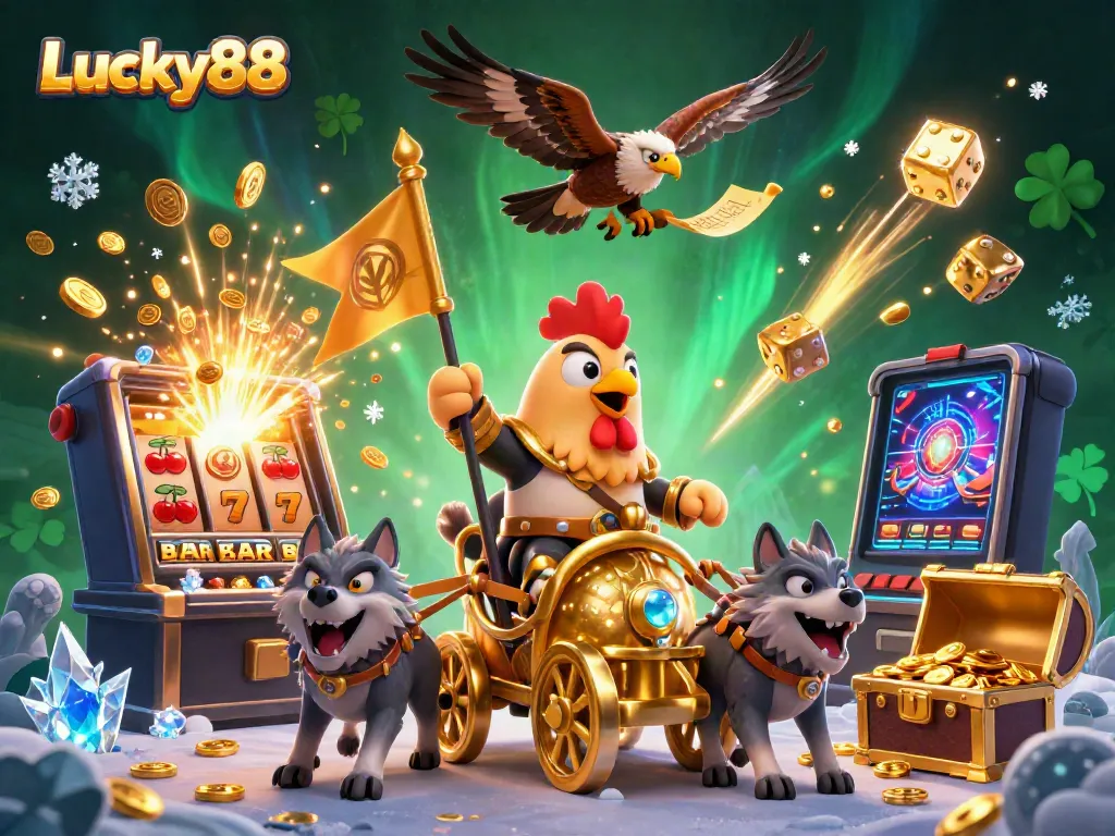 Experience thrilling adventures with the Lucky88 online casino featuring exciting characters and dynamic gaming elements.