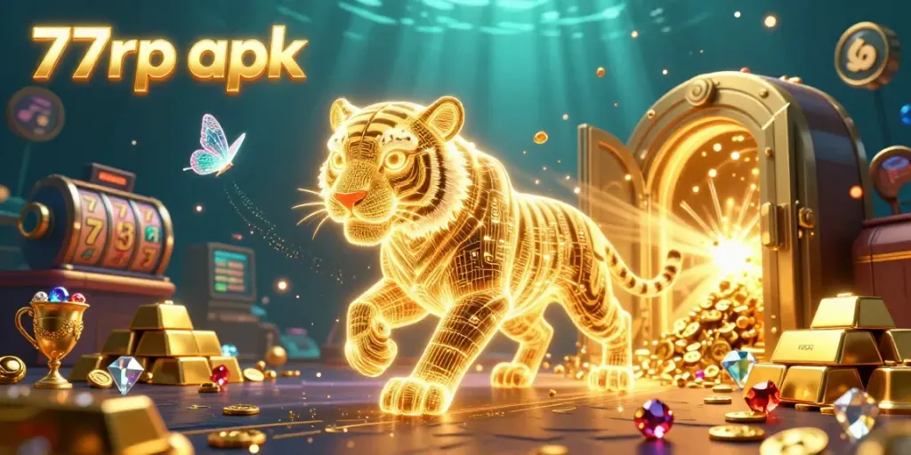 Experience thrilling gameplay with the 77rp apk, featuring vibrant 3D casino adventures and golden treasures.