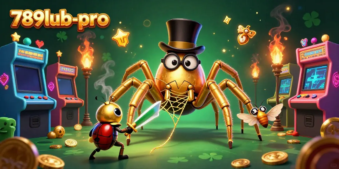 Join the adventure at 789lub-pro, featuring dynamic casino elements and a colorful scene!