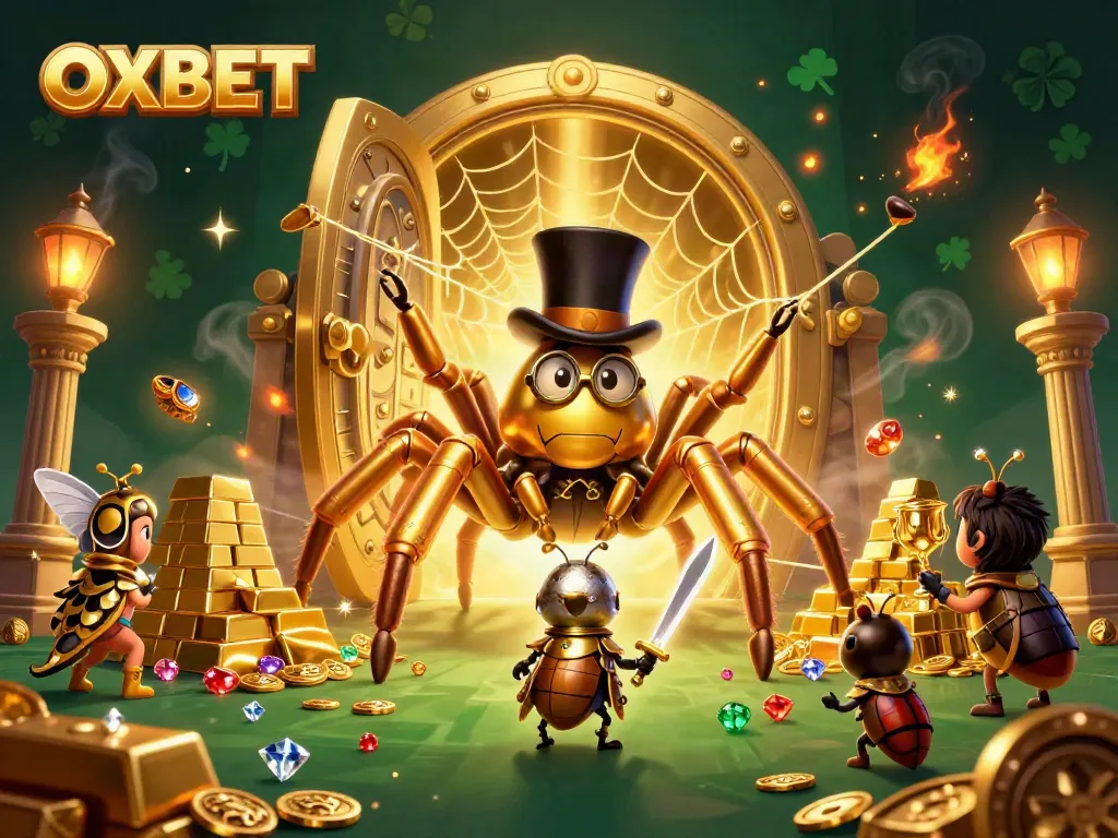 Experience thrilling moments at OXBET online casino with a stunning illustration of vibrant gaming action.