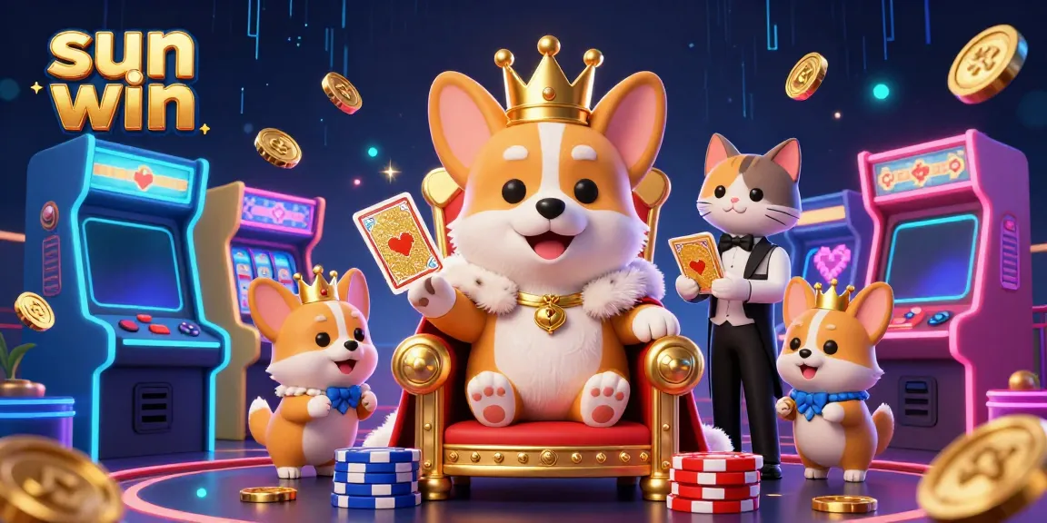 Engage in top-notch gaming action at sun win with vibrant characters and dynamic casino elements.