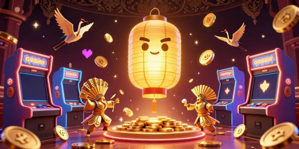 Experience the excitement of C168 with a vibrant casino scene featuring unique characters and dynamic game elements.